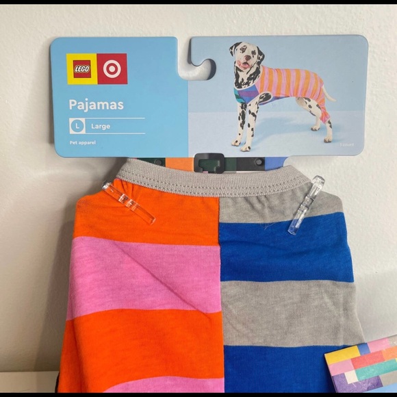 LEGO x Target Collection Dog pajamas shirt Large - Picture 4 of 5